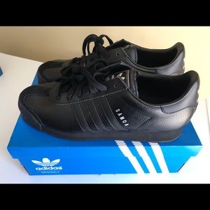 All black adidas